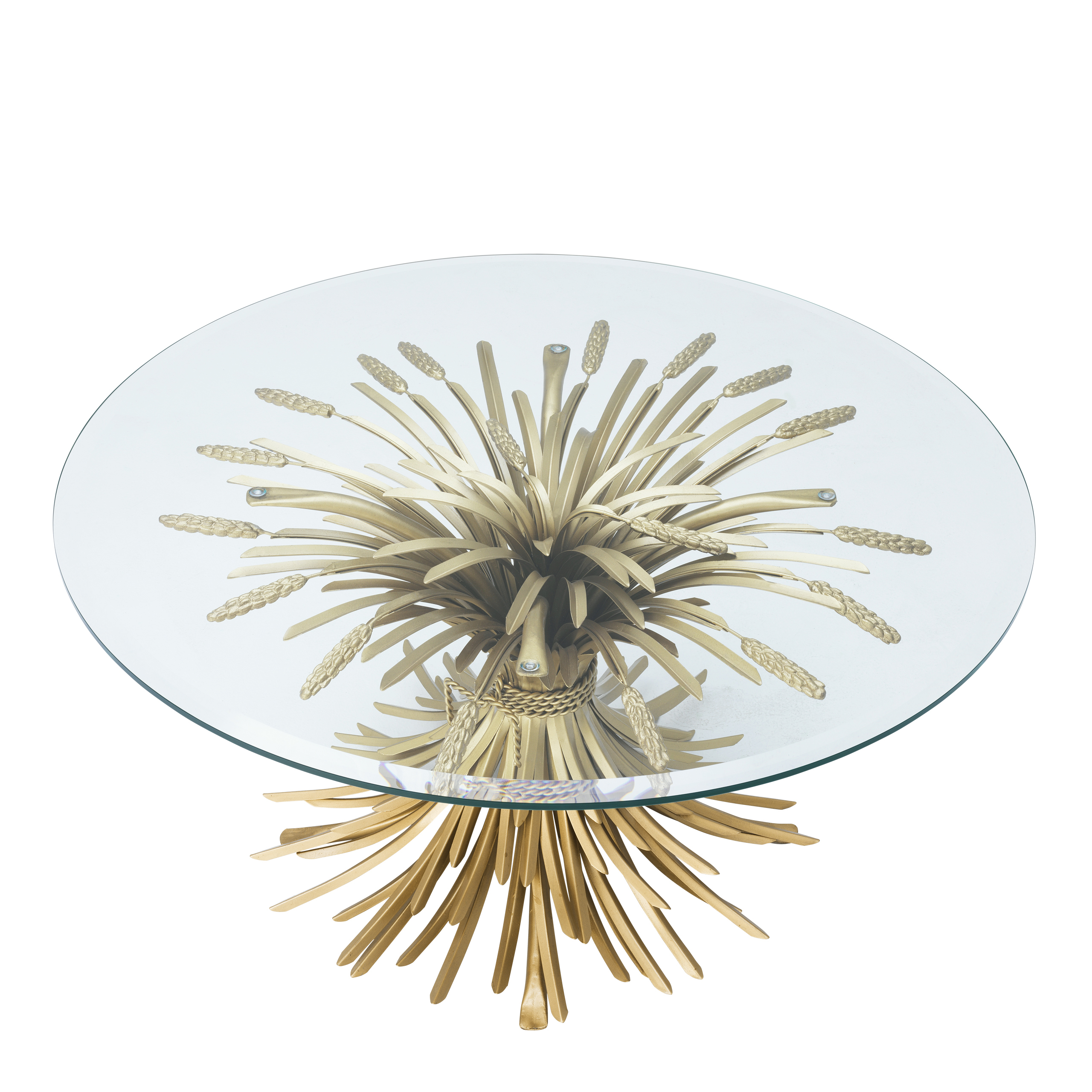 Bonheur Coffee Table Brass 90 cm Bonheur Soffbord Mässing 90 cm